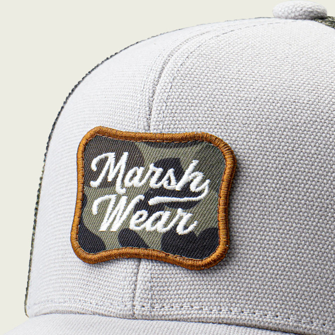 Marsh Wear Youth Roadside Trucker Hat - Stone
