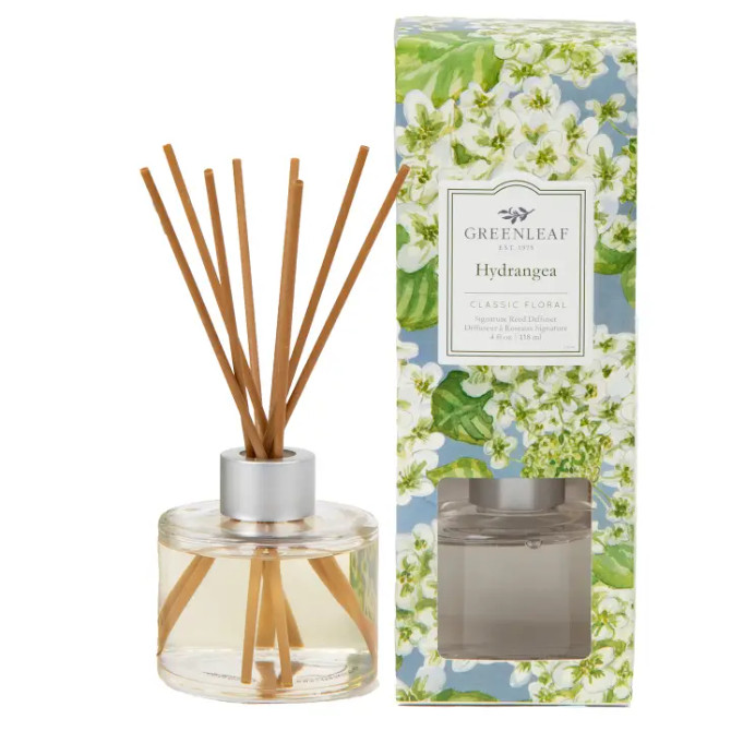 Greenleaf Hydrangea Reed Diffuser