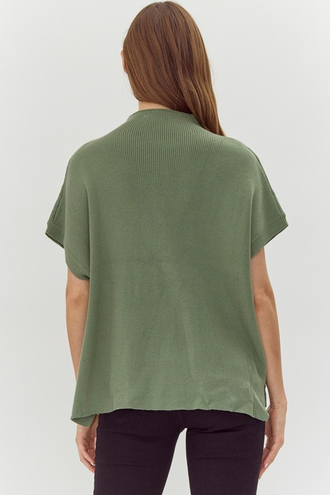 Jodifl Sage Drop Shoulder Comfy Sweater Top Jodifl Sage Drop Shoulder Comfy Sweater Top