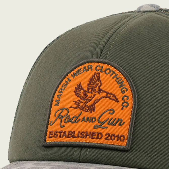 Marsh Wear In Flight Trucker Hat - Fossil