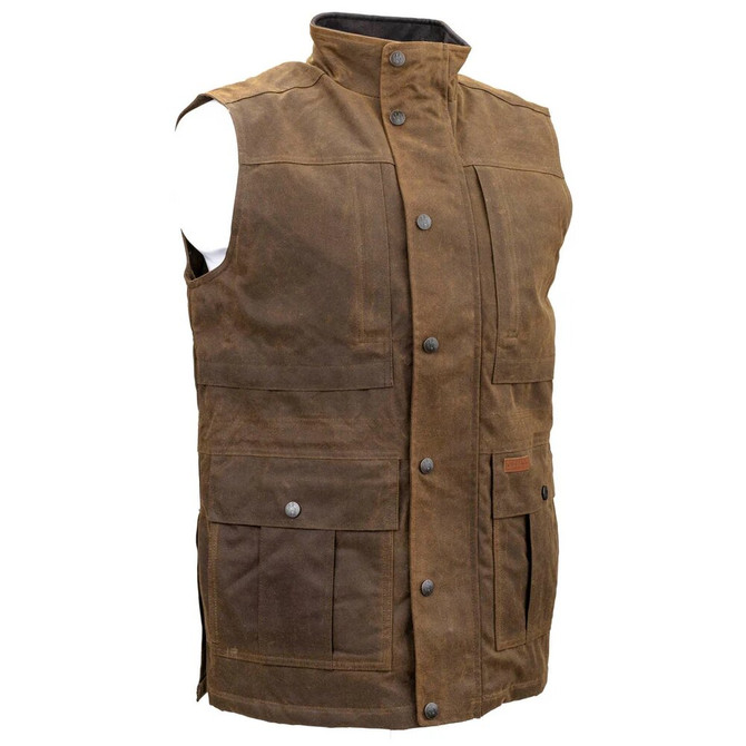 Outback Trading Co. Men's Deer Hunter Vest - Bronze