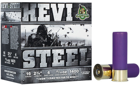 HEVI-Shot HEVI-STEEL #4 16 Gauge 1 oz 2.75 in