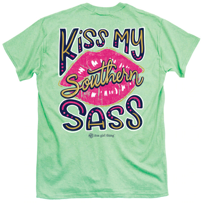 Itsa Girl Thing Kiss My Southern Sass T-Shirt