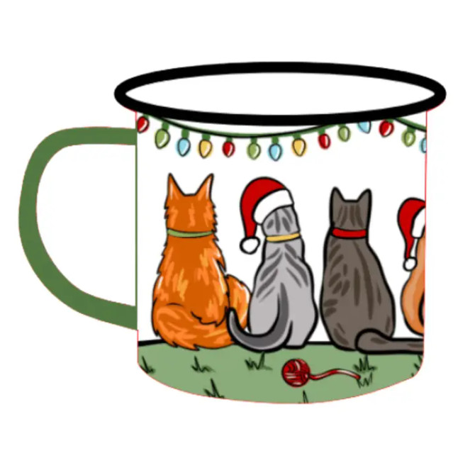 Glory Haus Merry Cat-Mas Mug