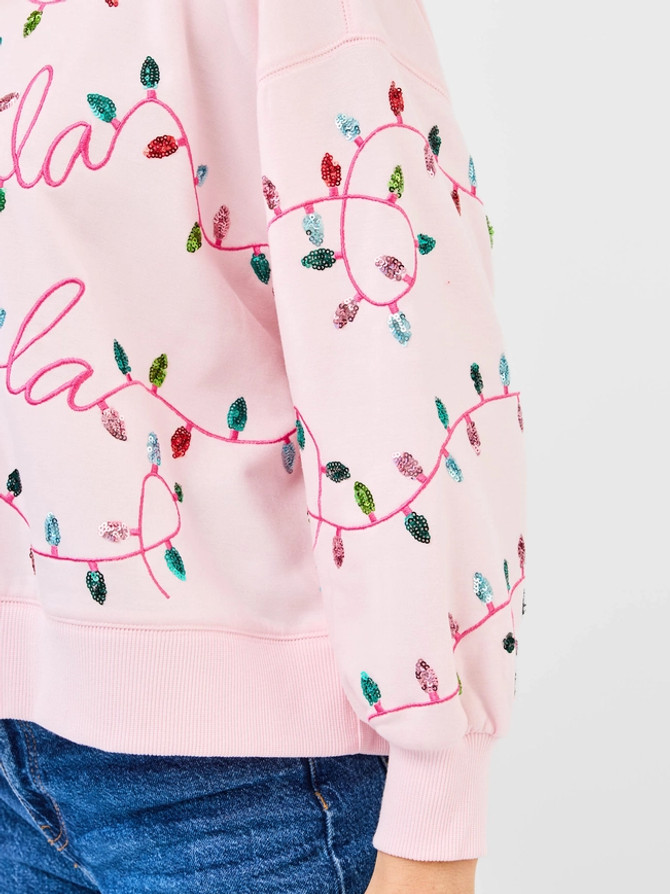 Mary Square Women's Millie FaLaLa Lights Sweatshirt Mary Square Women's Millie FaLaLa Lights Sweatshirt