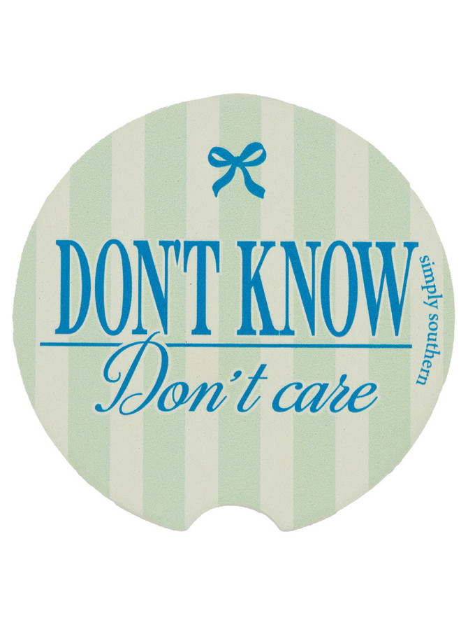Simply Southern Know Car Coaster