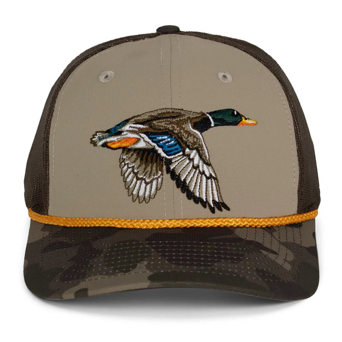 Paramount Outdoors Drake Mallard Duck Rope Hat - Khaki