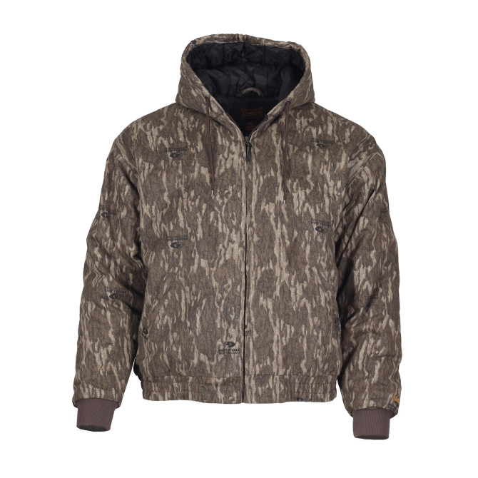 Gamehide Men's Lock Down Jacket - Mossy Oak New Bottomland