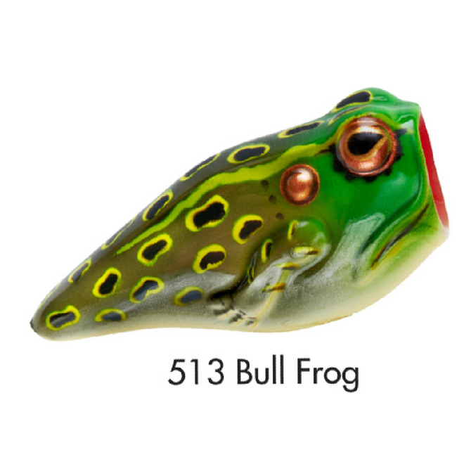 Rebel Pop’N Frog Topwater Popping Frog - Bull Frog