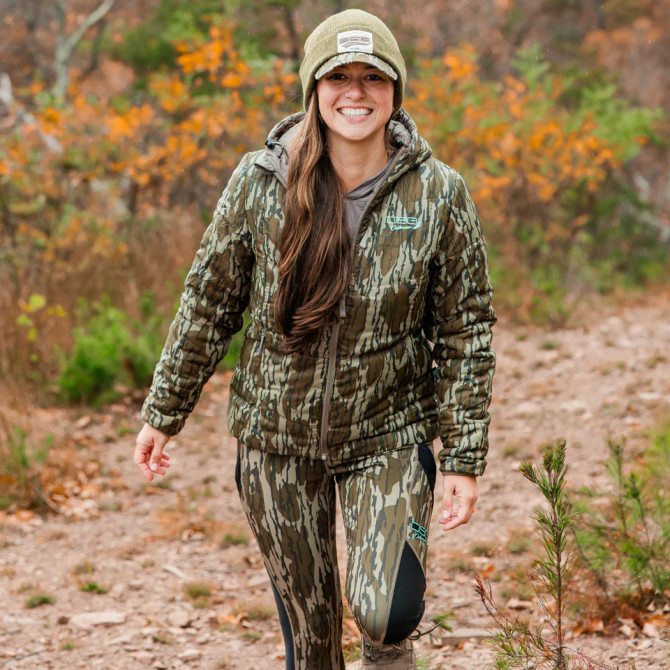 DSG Women’s Reversible Puffer Jacket -Bottomland/Original Stone