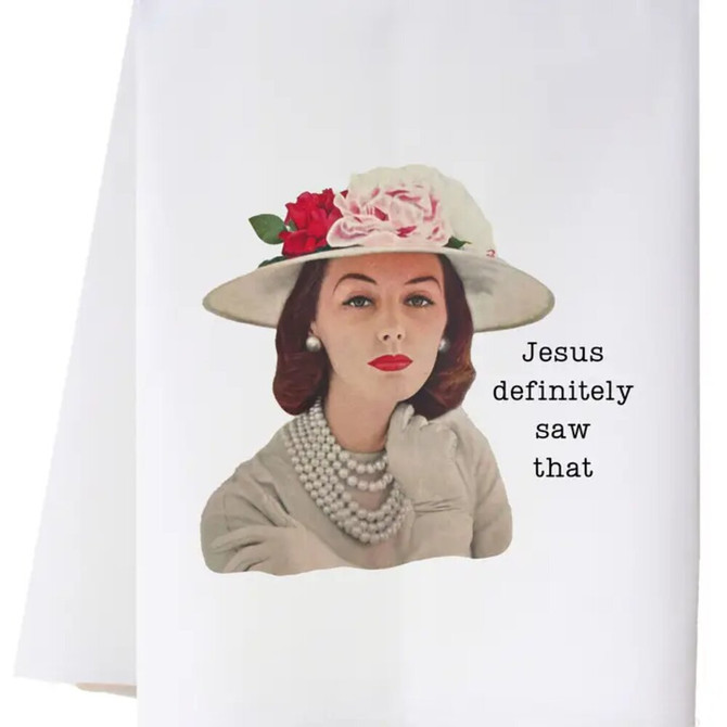 Cora & Pate Saw That Kitchen Towel Cora & Pate Saw That Kitchen Towel