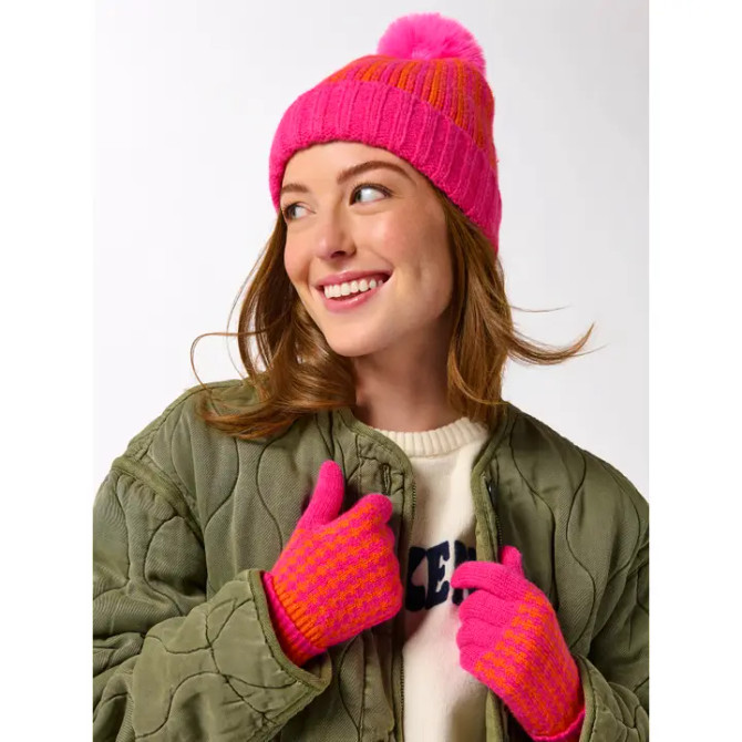 Shiraleah Women's Hadley Touchscreen Gloves - Pink
