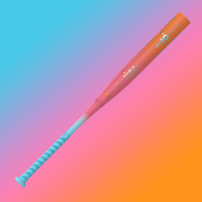 Easton Ghost OG Rainbow Sherbet Fastpitch Softball Bat