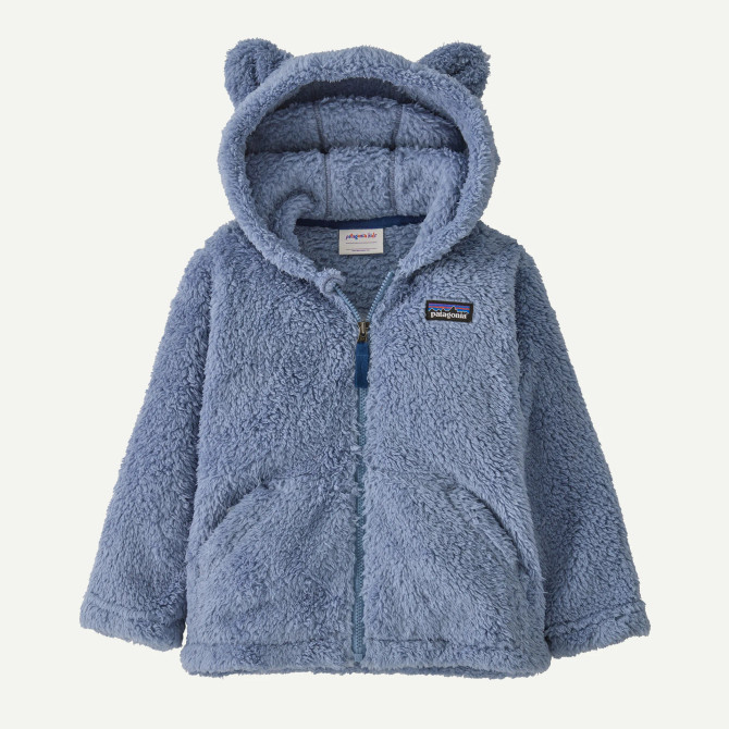 Patagonia Baby Furry Friends Fleece Hoody - Barnacle Blue