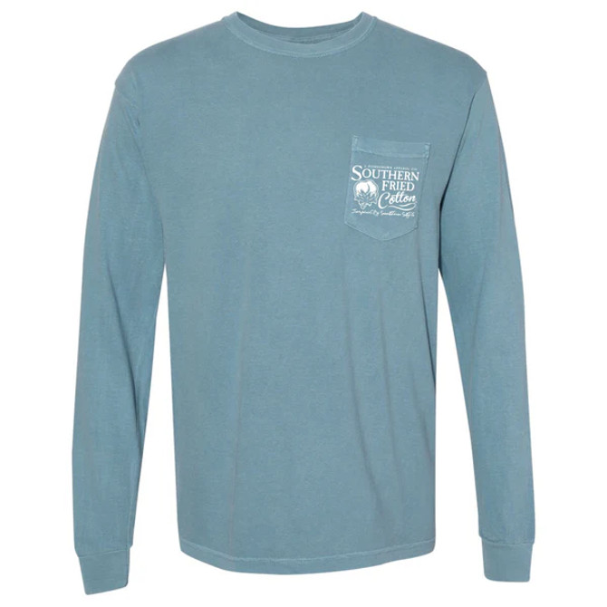 Southern Fried Cotton Men's United We Stand Long Sleeve T-Shirt Southern Fried Cotton Men's United We Stand Long Sleeve T-Shirt