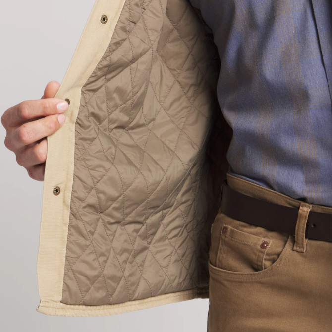 Southern Marsh Men's Bishop Rugged Canvas Jacket - Field Khaki Southern Marsh Men's Bishop Rugged Canvas Jacket - Field Khaki
