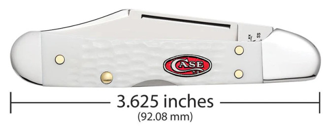 Case Knives SparXX™ Standard Jig White Synthetic Mini CopperLock®