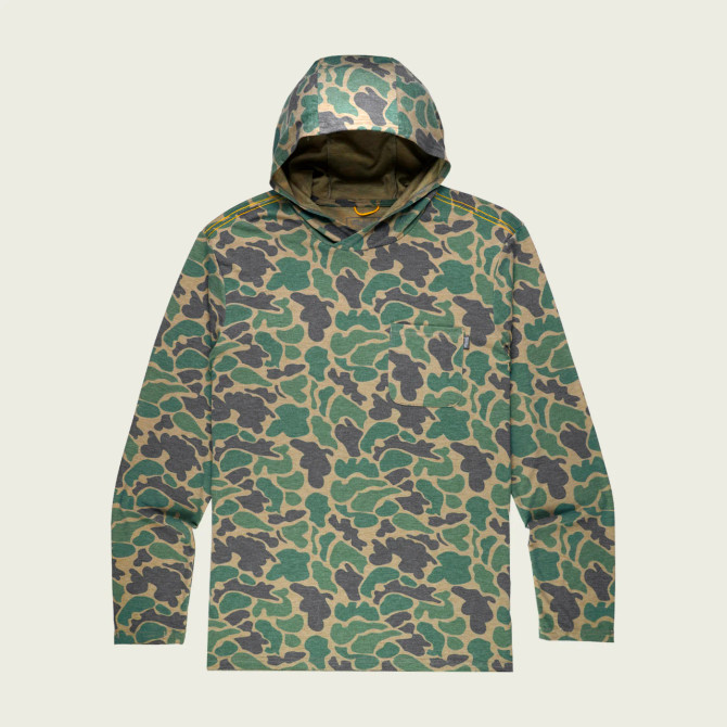 Marsh Wear Men's Buxton Tech Hoodie - Green Mallard Camo