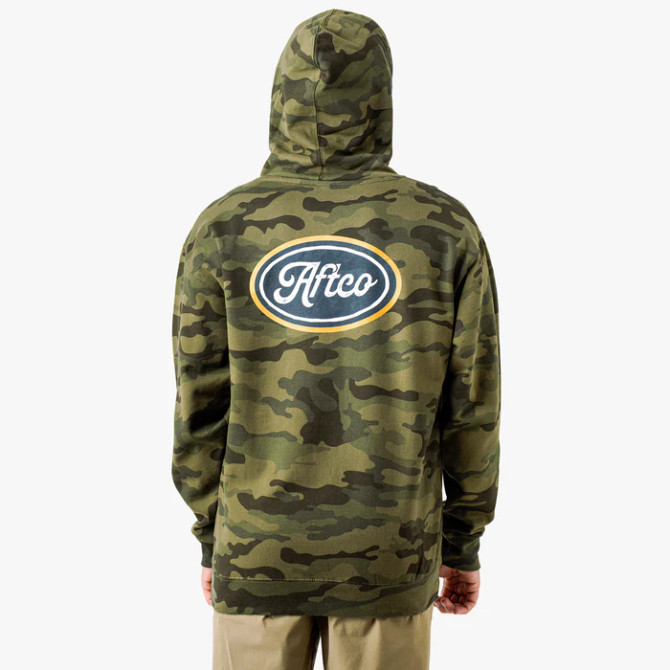 Aftco Men's Powerboat Pullover Hoodie - Forest Camo