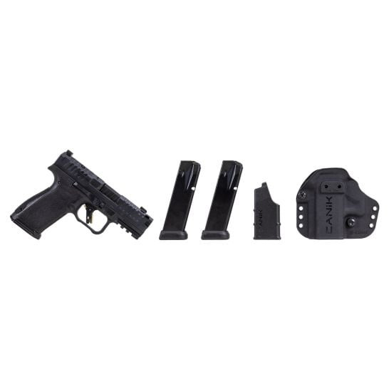 Canik MC9 Prime 3.64" 9mm 17rd w/ Night Sights Pistol, Black