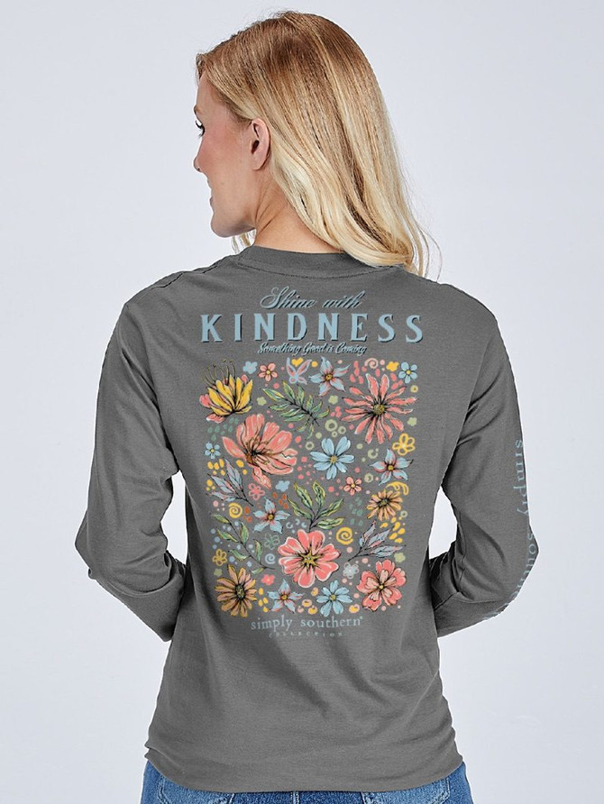 Simply Southern Women's Long Sleeve Shine T-Shirt