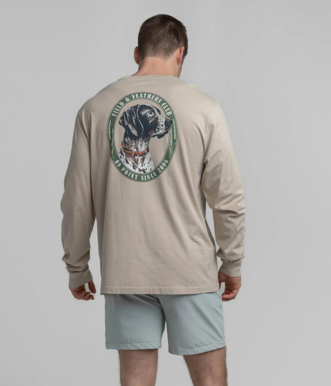 Southern Shirt Men's Long Sleeve Field & Feathers Tee Southern Shirt Men's Long Sleeve Field & Feathers Tee