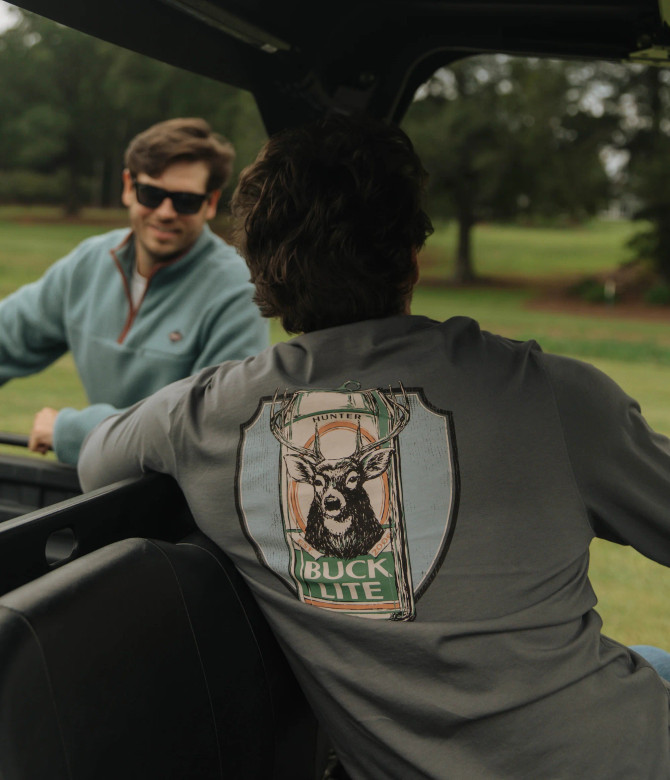 Southern Shirt Men's Long Sleeve Buck Lite Tee Southern Shirt Men's Long Sleeve Buck Lite Tee