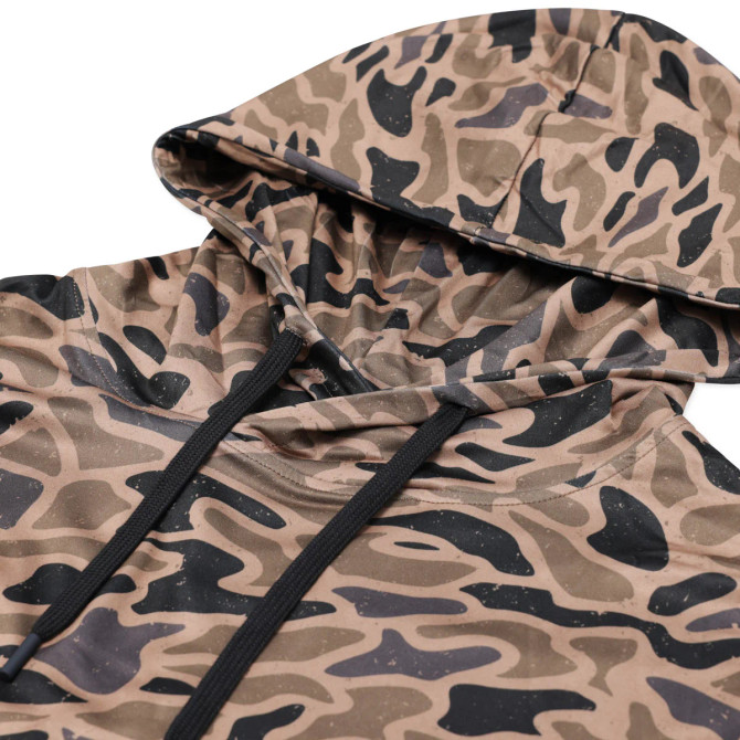 Burlebo Men's Performance Hoodie - Gauge Camo