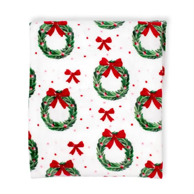 The Royal Standard Clara Wreath Throw The Royal Standard Clara Wreath Throw