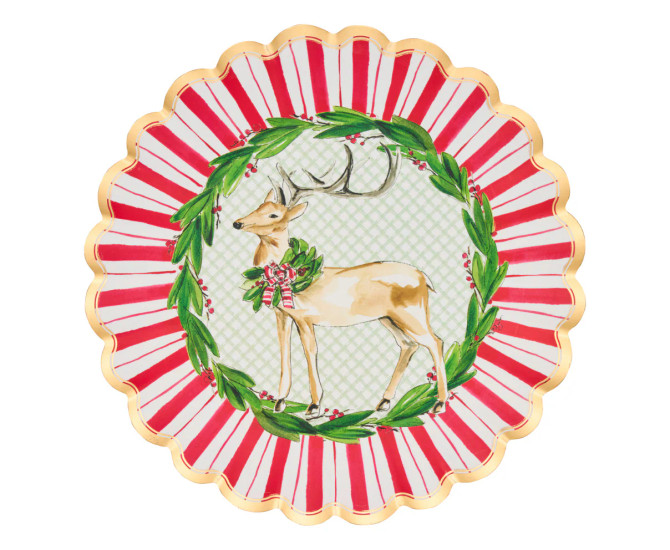 Sophistiplate Holly Berry Dinner Plates - 8 pack Sophistiplate Holly Berry Dinner Plates - 8 pack