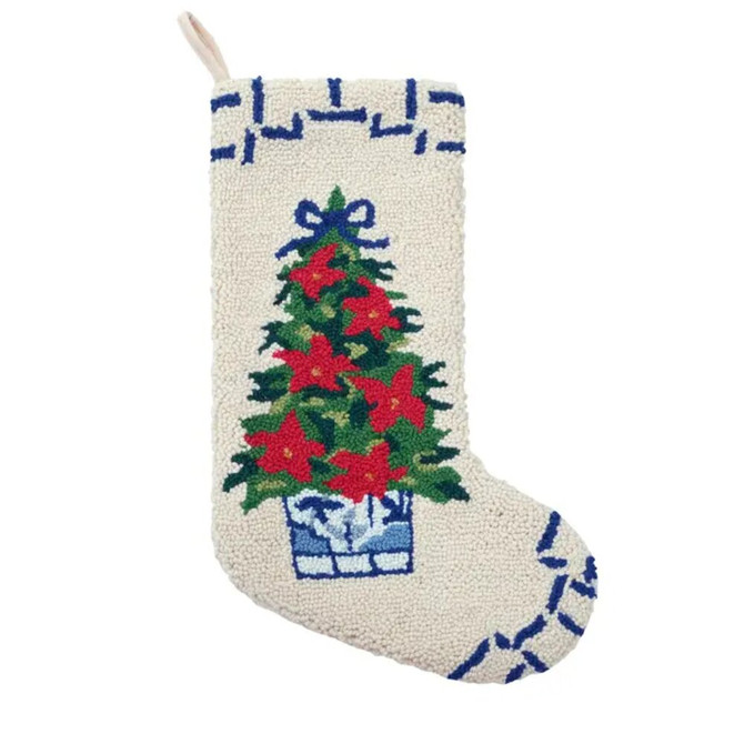 Peking Handicraft Chinoiserie Tree Hook Stocking Peking Handicraft Chinoiserie Tree Hook Stocking