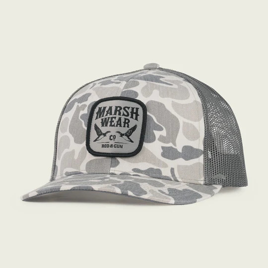 Marsh Wear Daffy Trucker Hat-Stone Mallard