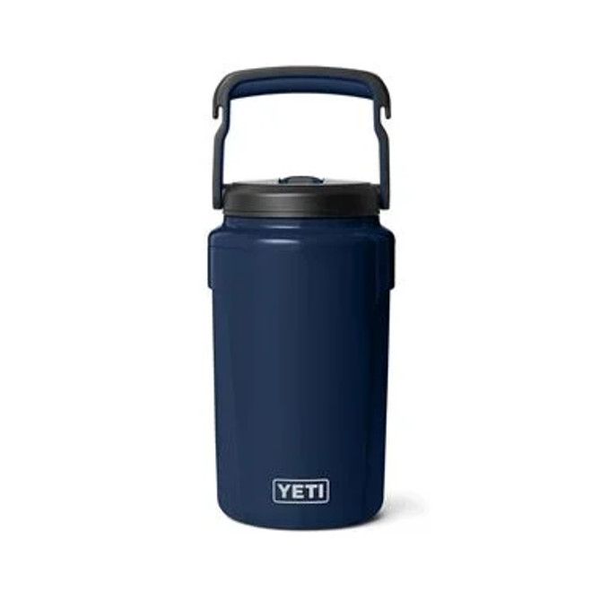 Yeti Navy Silo Half Gallon Jug with Magslider Straw Cap