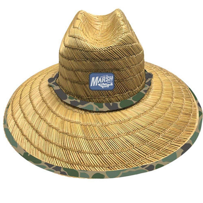 Marsh Wear Men's Sunrise Marsh Straw Hat - Natural