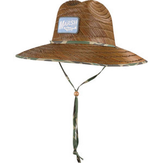 Marsh Wear Men's Sunrise Marsh Straw Hat - Brown