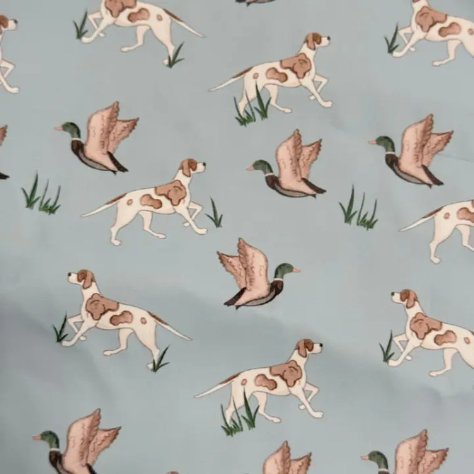 Hampton James Signature Catch All Bib - Dogs and Mallards