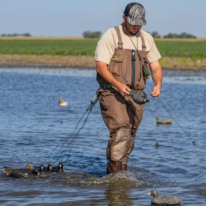 Dirty's Outerwear Brown Waders
