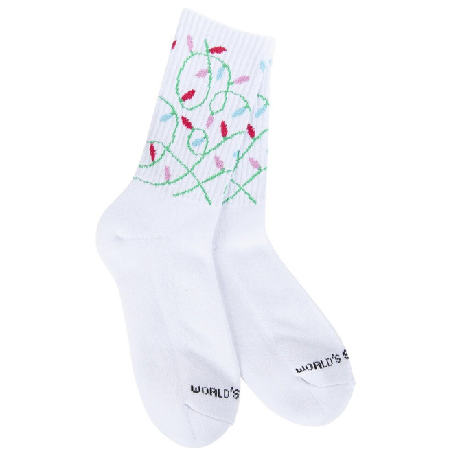 World's Softest Holiday Sport Mini Crew - Christmas Lights