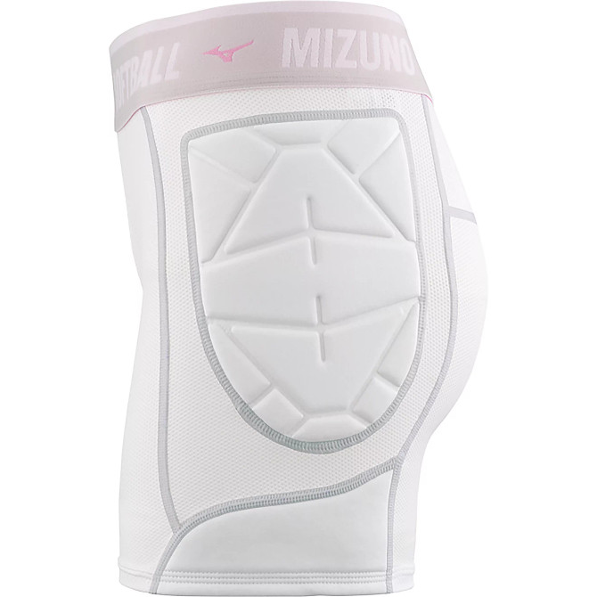 Mizuno Girls RB Shield Padded Sliding Shorts – White