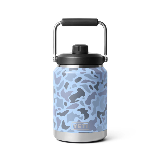 Yeti Blue Camo Rambler Half Gallon Jug 2.0