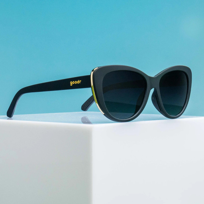 Goodr Glam G Sunglasses - It's Noir, Darling