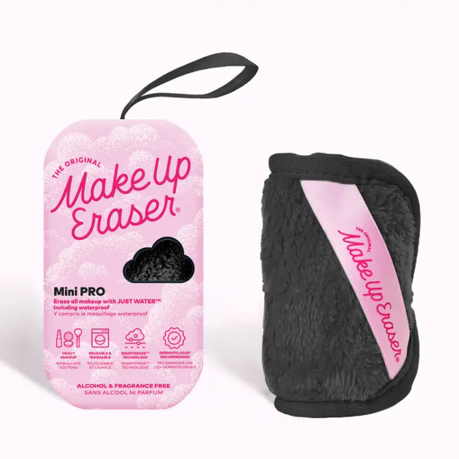 The Original MakeUp Eraser Chic Black Mini Pro Makeup Eraser