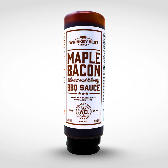 Whiskey Bent Maple Bacon BBQ Sauce