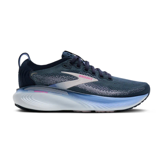 Brooks Women's Adrenaline GTS 25 Running Shoe - Spellbound/Blazing Bell/Pink
