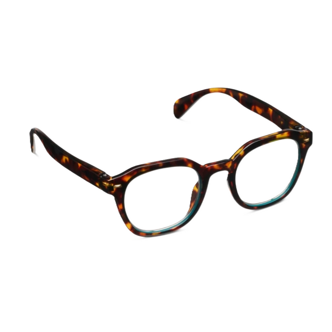 Peepers Neon Tortoise Blue Light Reading Glasses - Tortoise