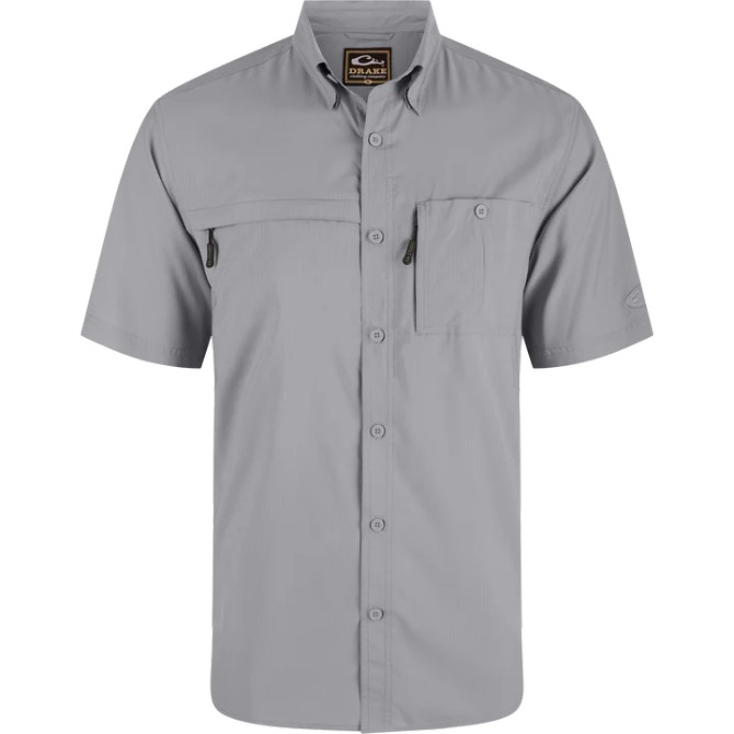 Drake Youth 8-Shot Short Sleeve Shirt - Quarry