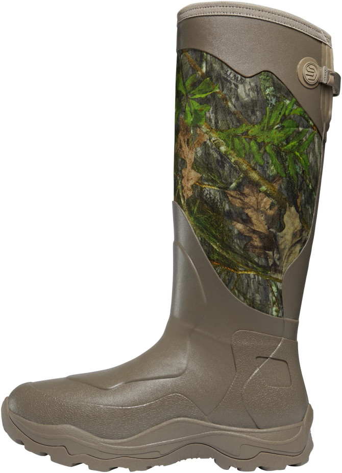 LaCrosse Alpha Agility 17″ NWTF Mossy Oak Obsession Snake Boots