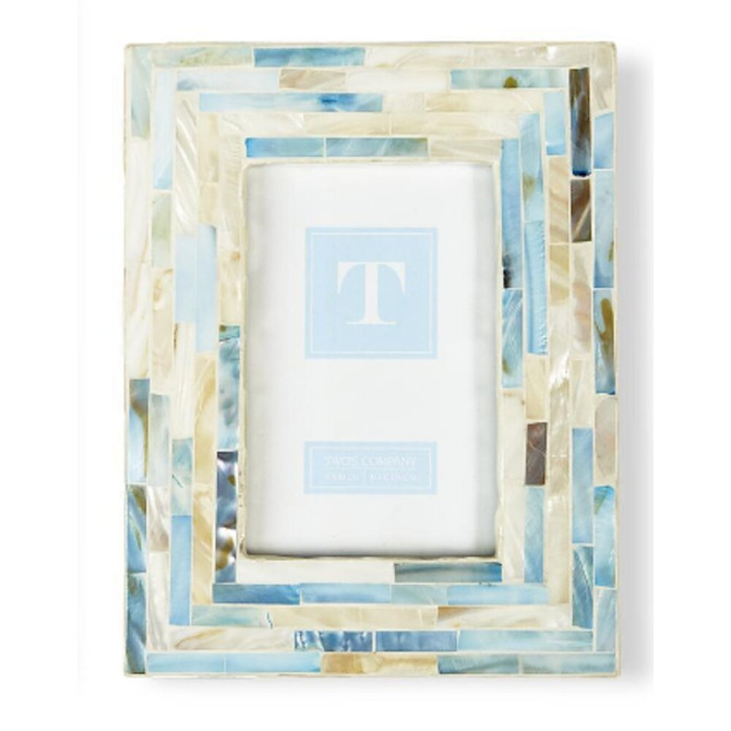 Two's Company Tiled Mop Photo Frame - 4x6