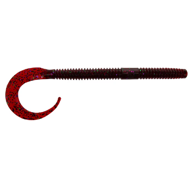 Yamamoto Ichi Worm Floater 10″ Soft Plastic Bass Bait – Plum Candy