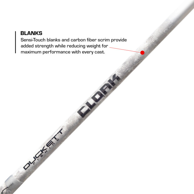 Duckett Fishing Cloak Series Rod